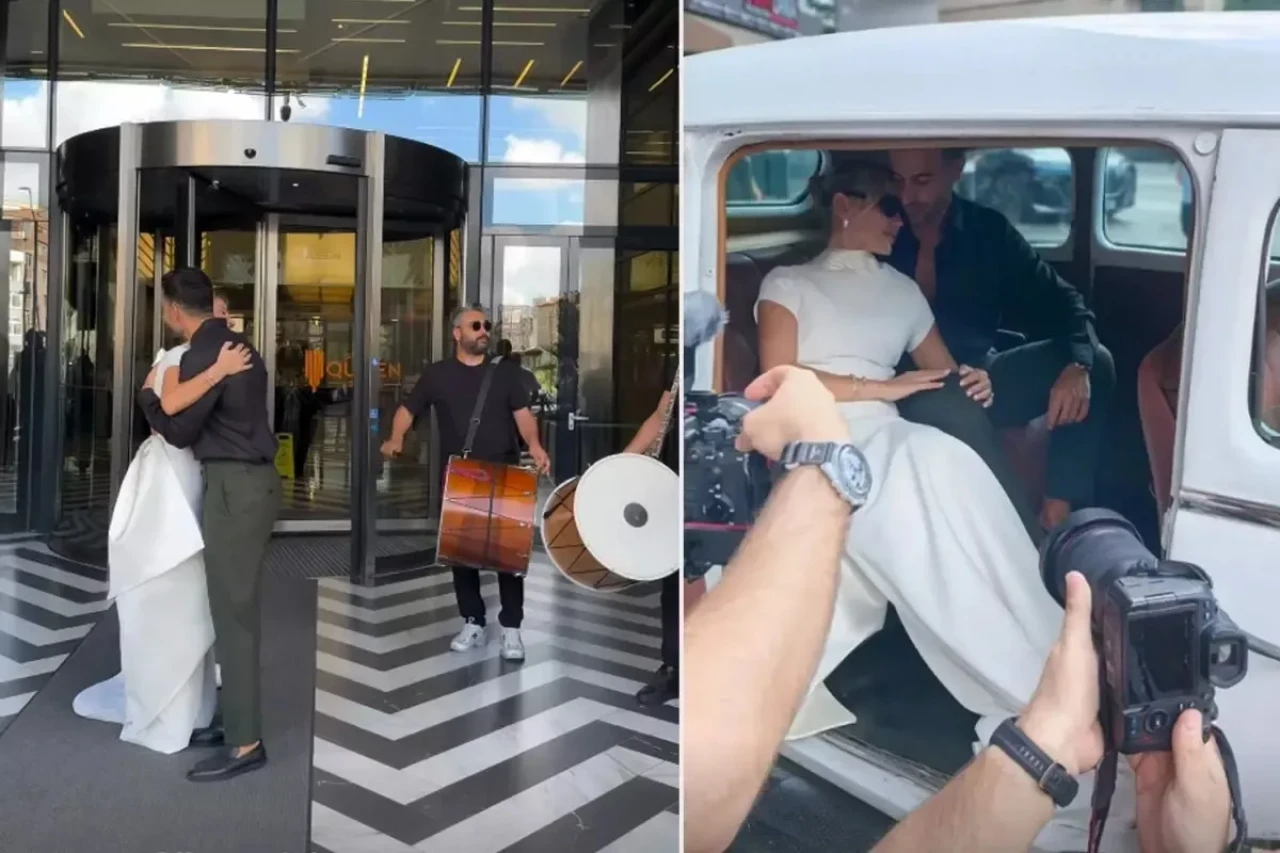 Eda Erol Bu Akşam Evleniyor: Damat Gelin Evinden Davul Zurnayla Alındı