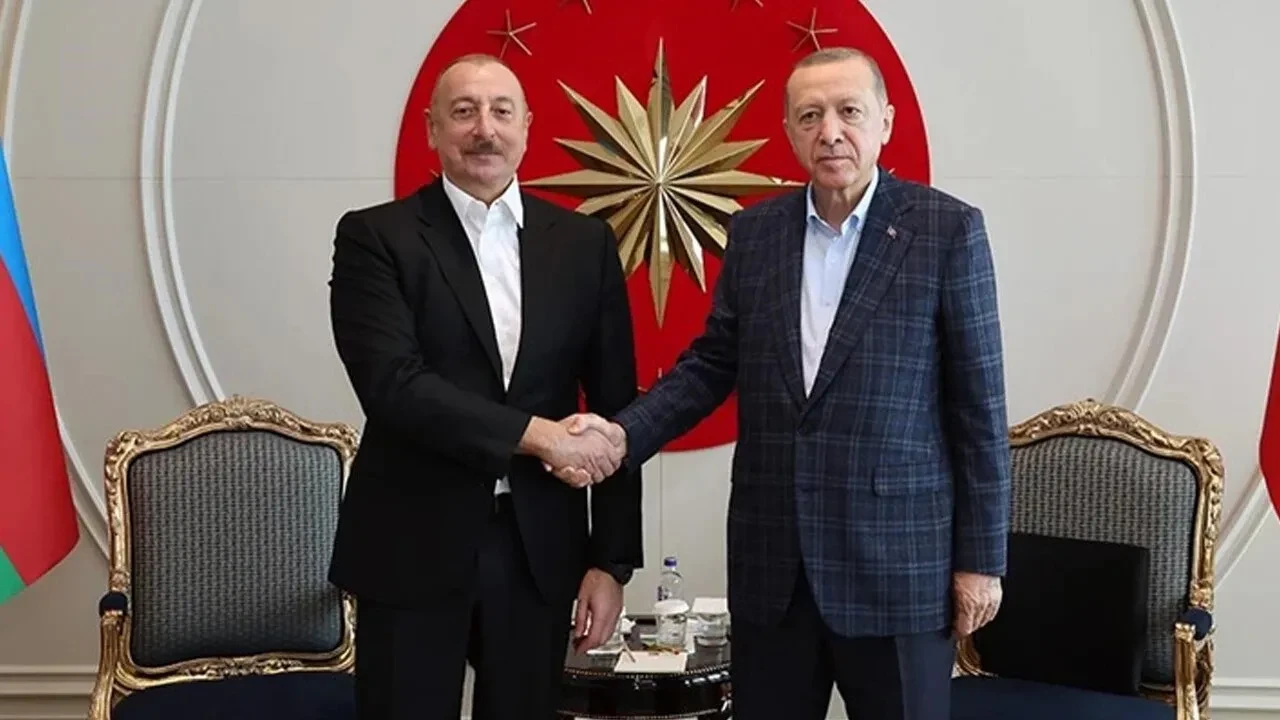 Cumhurbaşkanı Aliyev, Cumhurbaşkanı Erdoğan ile Görüştü