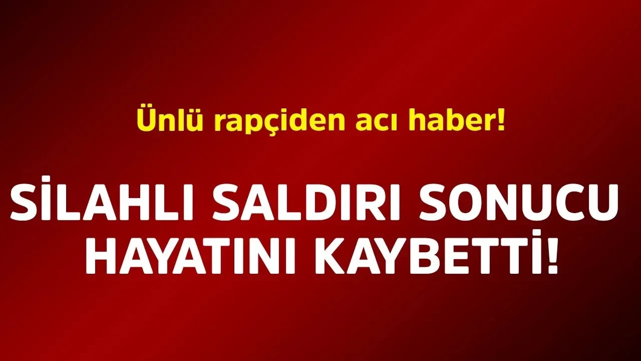 Ünlü Rapçi T-Hood Hayatını Kaybetti: Silahlı Saldırı Sonucu 33 Yaşında Vefat Etti