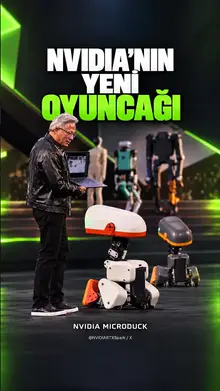 Jensen Huang’ın Yapay Zekâlı Ördekleri! | NVIDIA Microduck