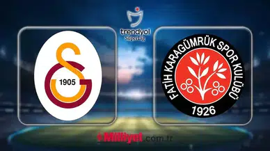 Galatasaray - Fatih Karagümrük Maçı Ne Zaman, Saat Kaçta ve Hangi Kanalda?
