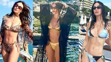 Defne Samyeli'nin 9 Farklı Bikinili Hali: Yaz Tatilinde Göz Dolduran Kombinler