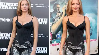 Avustralyalı Oyuncu Samara Weaving, Sıra Dışı Kıyafetiyle Göz Doldurdu
