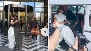 Eda Erol Bu Akşam Evleniyor: Damat Gelin Evinden Davul Zurnayla Alındı