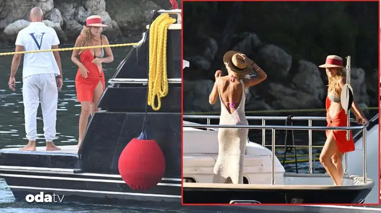 Cemiyetin Ünlü İsimlerinden Etel Baler'in Bodrum'daki Tekne Keyfi