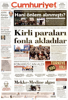 CUMHURİYET gazetesi