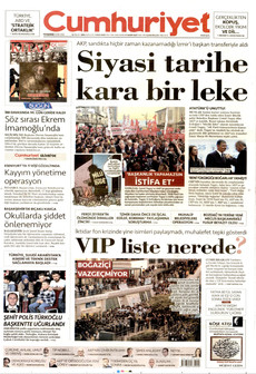CUMHURİYET gazetesi