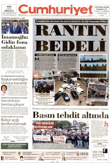 CUMHURİYET gazetesi