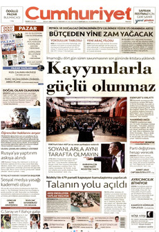 CUMHURİYET gazetesi