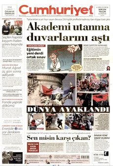 CUMHURİYET gazetesi