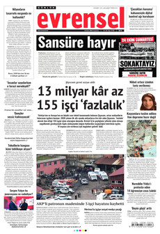EVRENSEL gazetesi