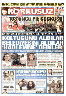 KORKUSUZ gazetesi