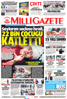 MİLLİ GAZETE gazetesi