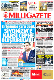MİLLİ GAZETE gazetesi