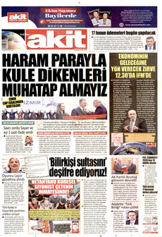 YENİ AKİT gazetesi