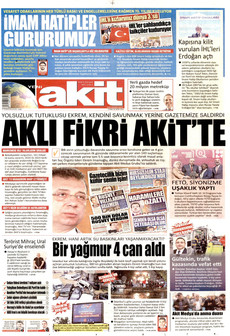 YENİ AKİT gazetesi