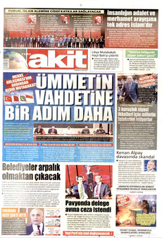YENİ AKİT gazetesi
