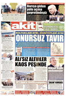 YENİ AKİT gazetesi