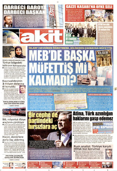 YENİ AKİT gazetesi