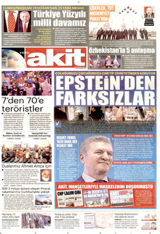 YENİ AKİT gazetesi