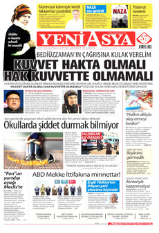 YENİ ASYA gazetesi