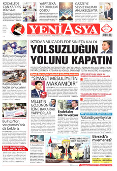 YENİ ASYA gazetesi