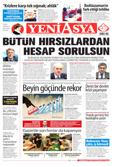 YENİ ASYA gazetesi