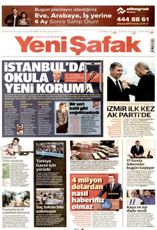 YENİ ŞAFAK gazetesi
