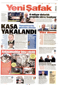 YENİ ŞAFAK gazetesi