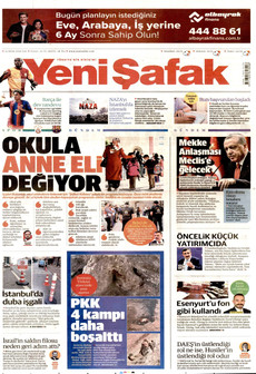 YENİ ŞAFAK gazetesi