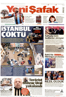 YENİ ŞAFAK gazetesi