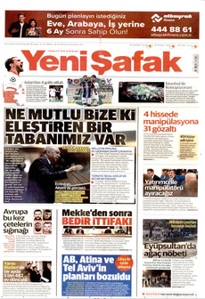 YENİ ŞAFAK gazetesi