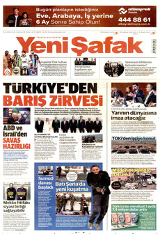 YENİ ŞAFAK gazetesi