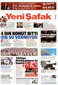 YENİ ŞAFAK gazetesi