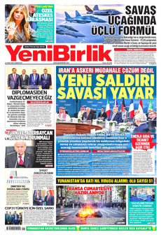 YENİBİRLİK gazetesi