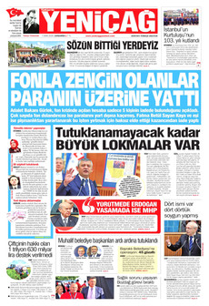 YENİÇAĞ gazetesi