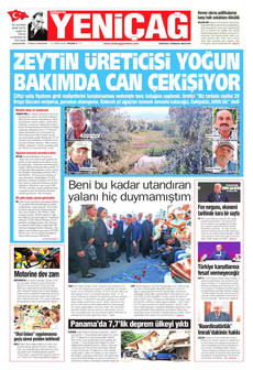 YENİÇAĞ gazetesi
