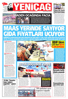 YENİÇAĞ gazetesi