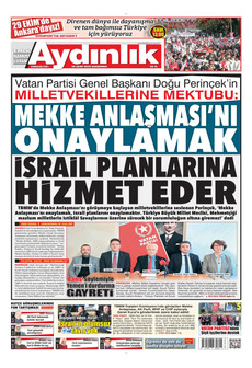 AYDINLIK GAZETESİ gazetesi