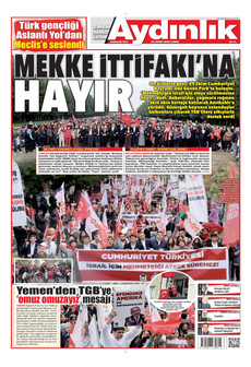 AYDINLIK GAZETESİ gazetesi