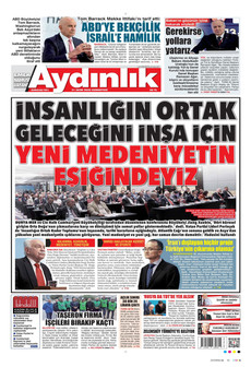 AYDINLIK GAZETESİ gazetesi