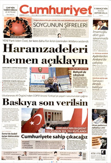 CUMHURİYET gazetesi