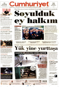 CUMHURİYET gazetesi