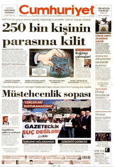 CUMHURİYET gazetesi