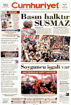 CUMHURİYET gazetesi
