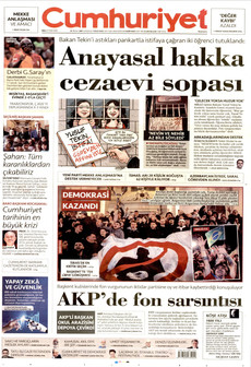 CUMHURİYET gazetesi