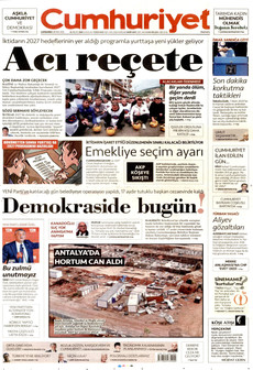 CUMHURİYET gazetesi