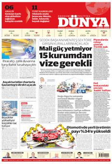 DÜNYA gazetesi