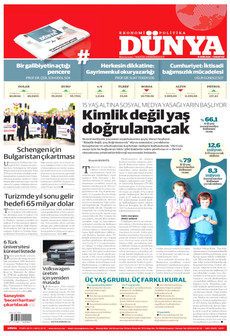 DÜNYA gazetesi