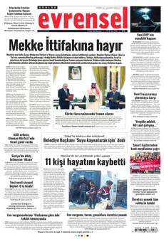 EVRENSEL gazetesi